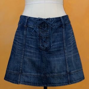 Abercrombie & Fitch denim skirt (size 10)